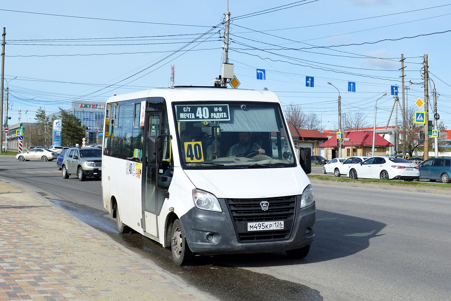 Ставропольский край, ГАЗ-A64R42 Next № М 495 КР 126