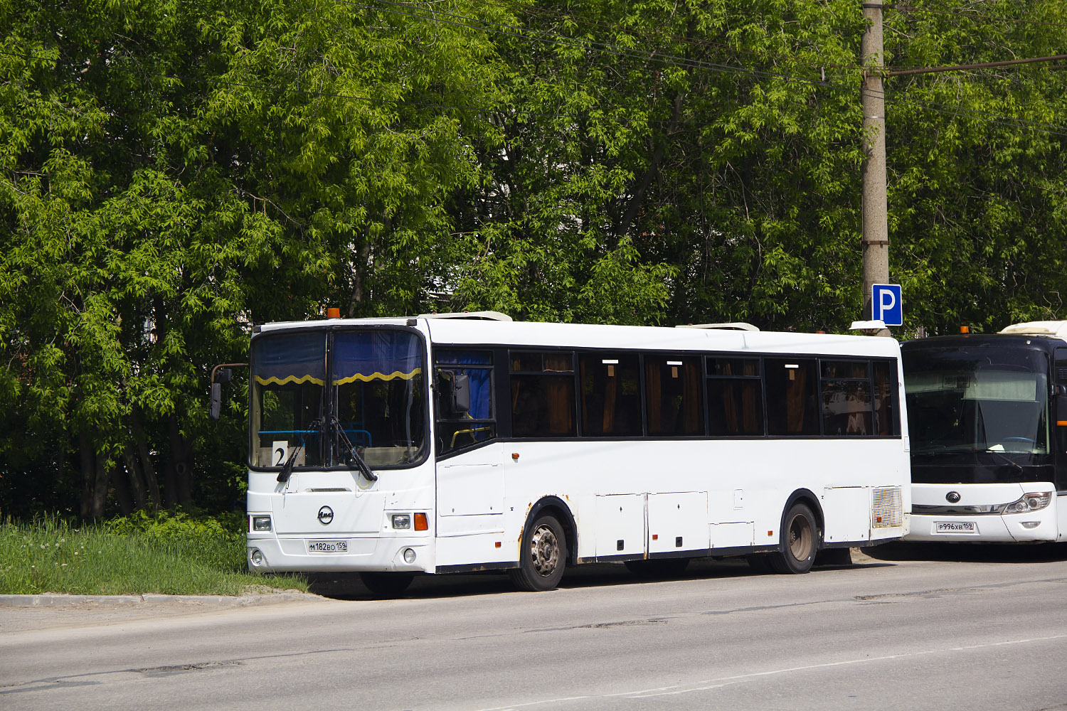 Пермский край, ЛиАЗ-5256.34 (ГолАЗ) № М 182 ВО 159