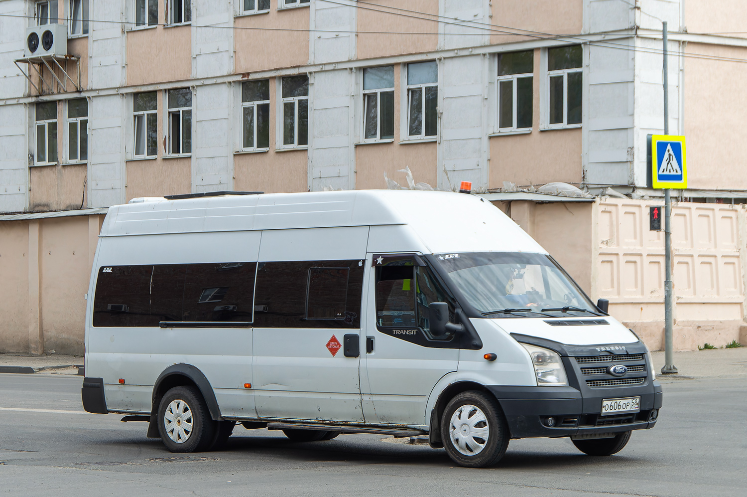Пензенская область, Промтех-224326 (Ford Transit) № О 606 ОР 58