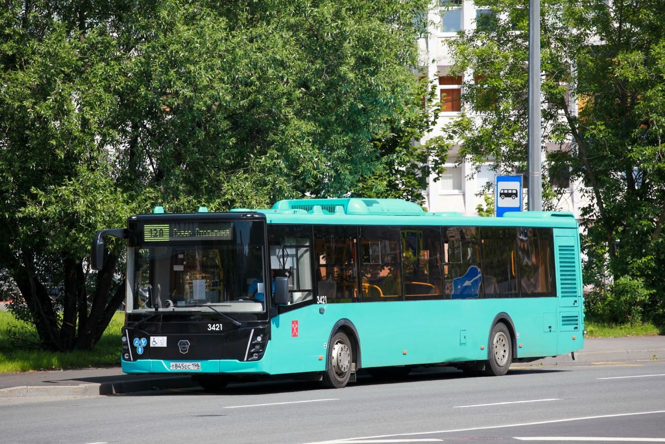 Санкт-Петербург, ЛиАЗ-5292.65 № 3421