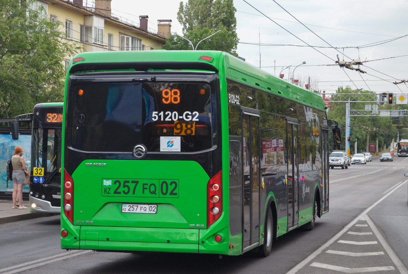 Алматы, Golden Dragon XML6125CE (Hyundai Trans Auto) № 5120-G2