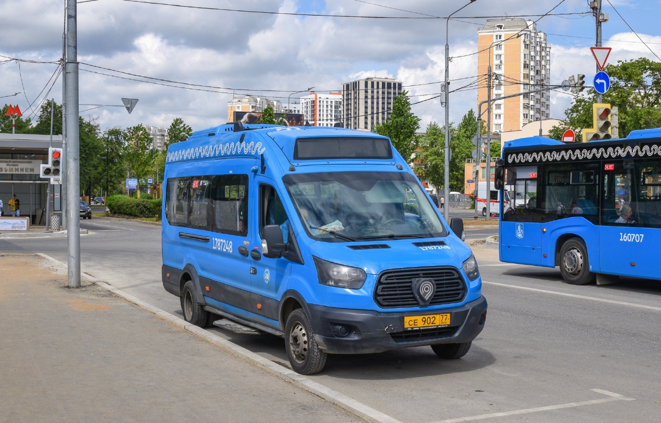 Москва, Нижегородец-222708 (Ford Transit FBD) № 1787248