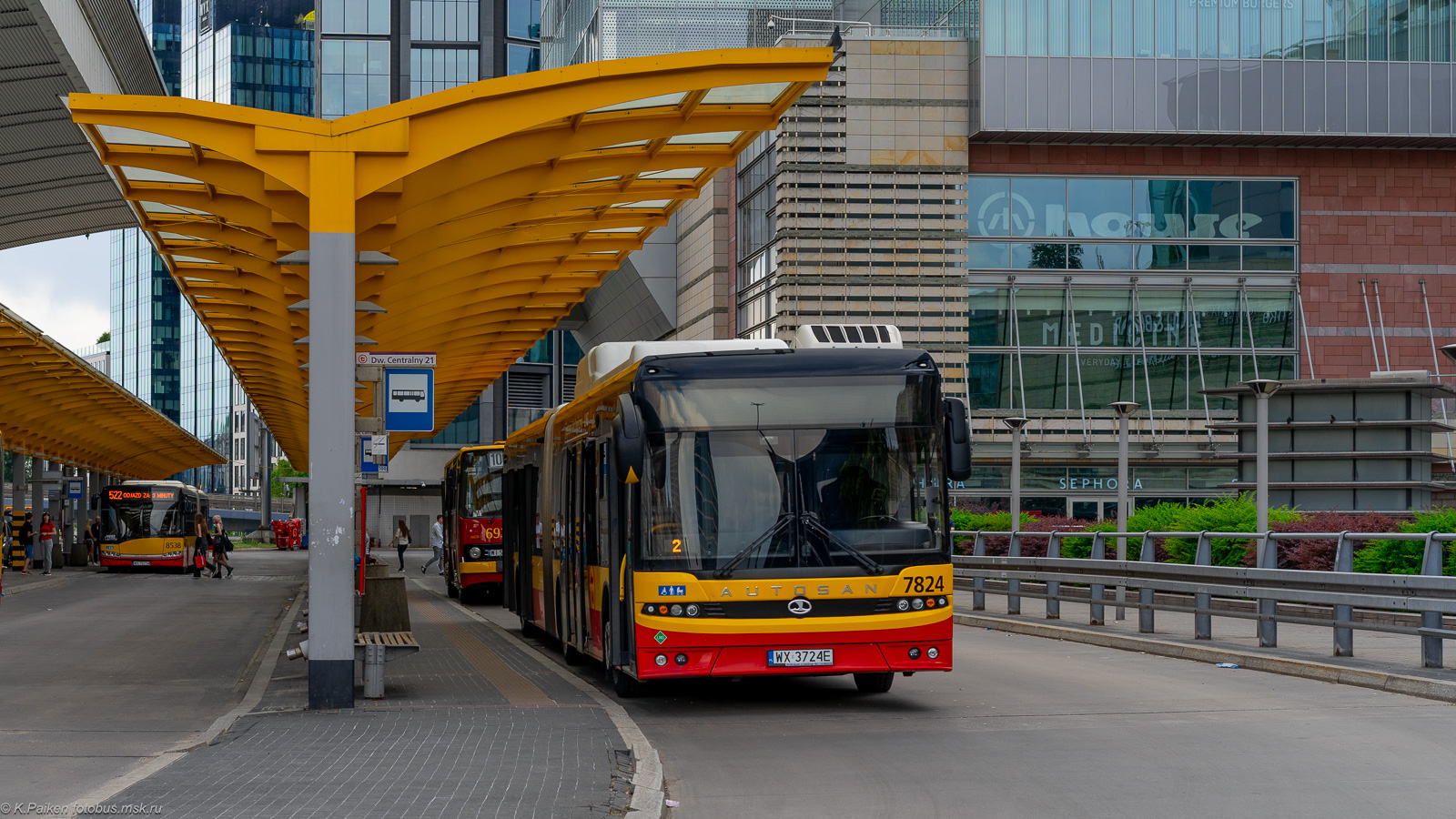 Польша, Autosan SanCity M18LF LNG № 7824