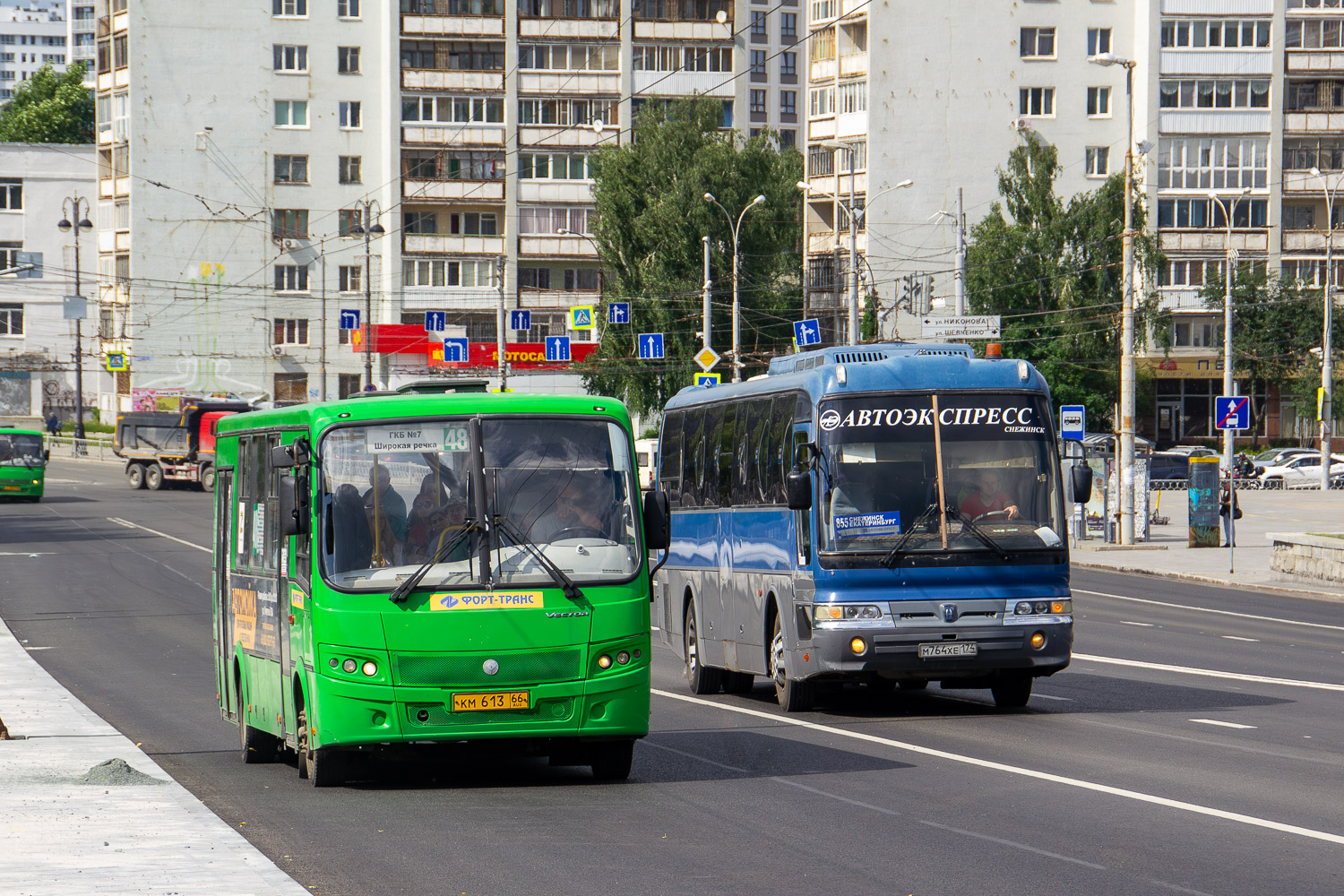 Свердловская область, ПАЗ-320414-05 "Вектор" (1-2) № КМ 613 66