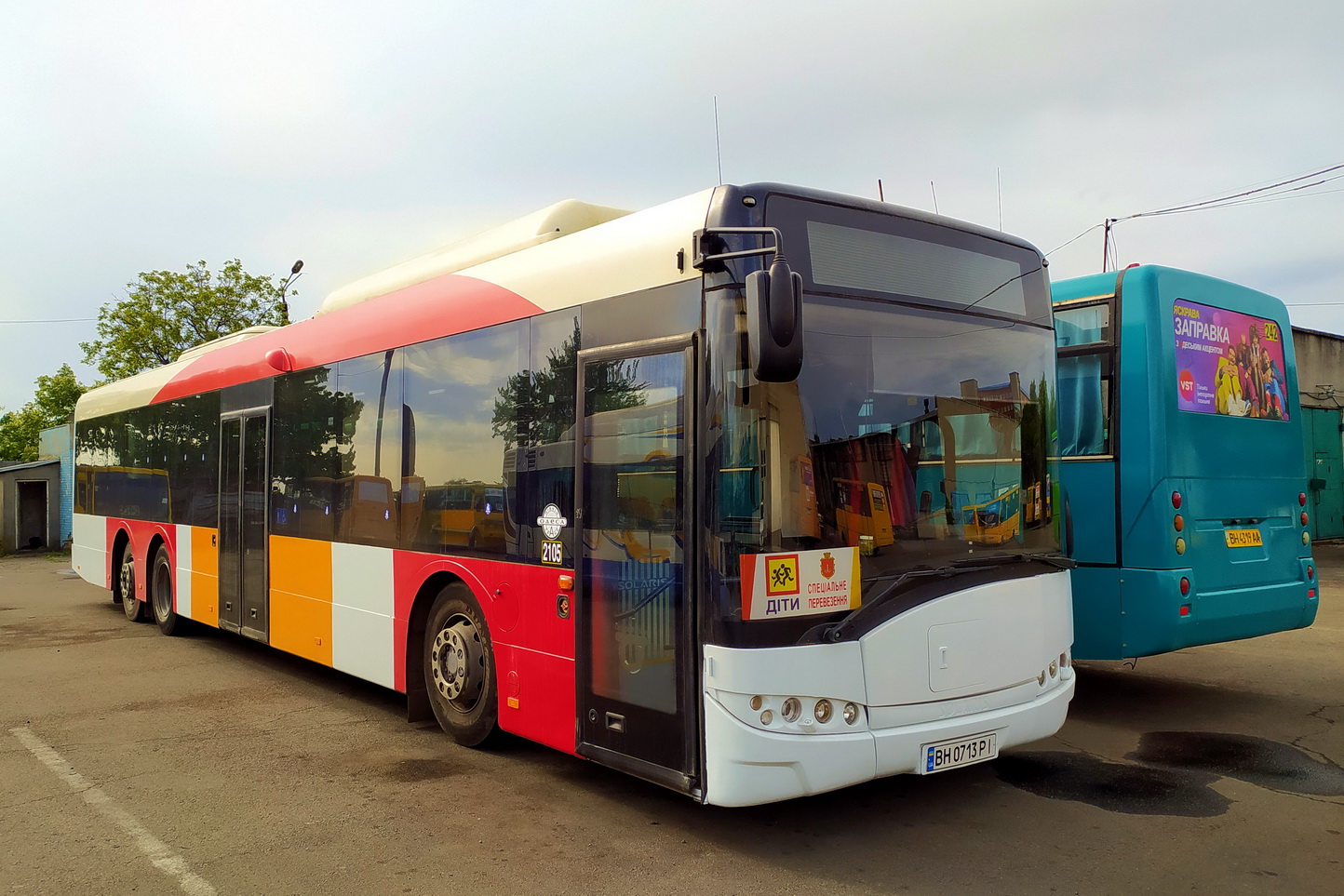 Одесская область, Solaris Urbino III 15 LE CNG № 2105