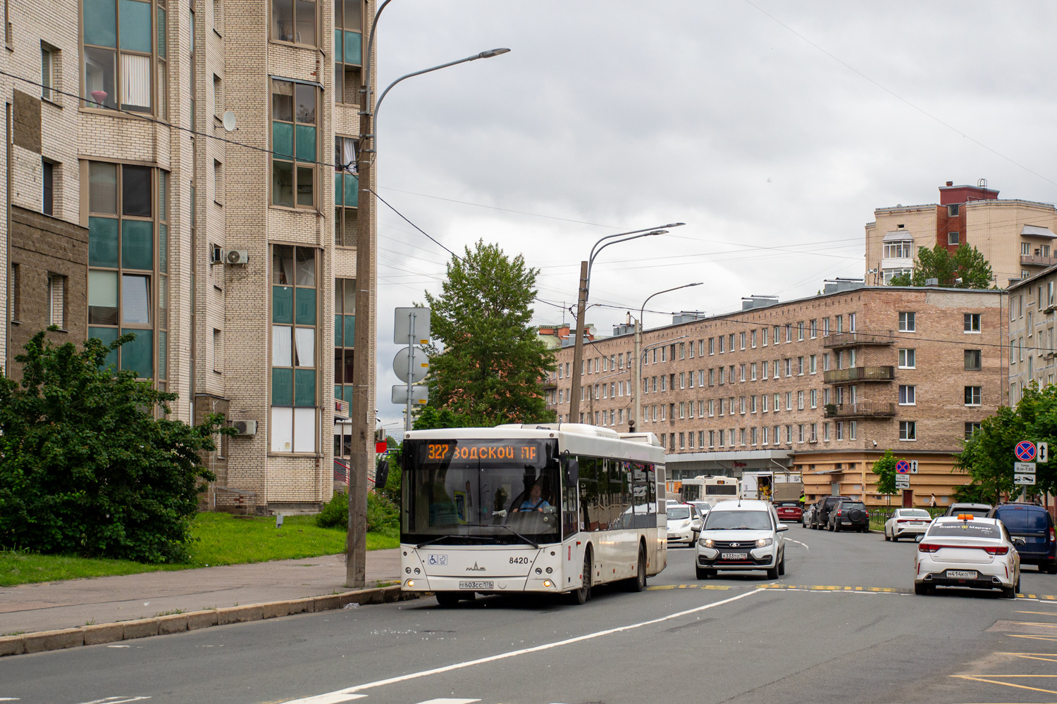 Санкт-Петербург, МАЗ-203.085 № 8420