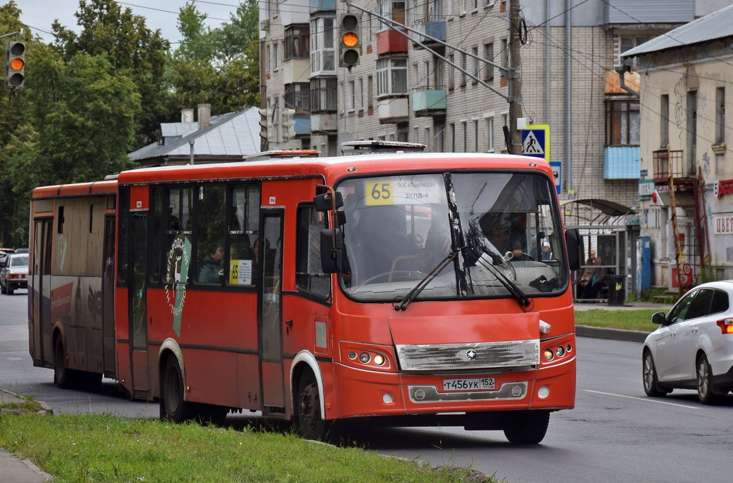 Нижегородская область, ПАЗ-320412-05 "Вектор" № Т 456 УК 152
