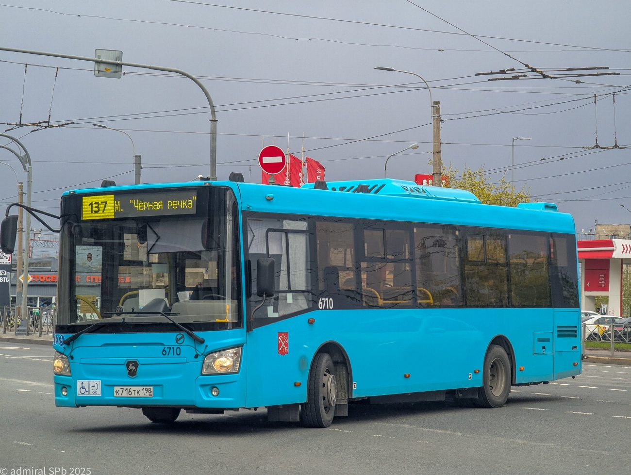 Санкт-Петербург, ЛиАЗ-4292.60 (1-2-1) № 6710