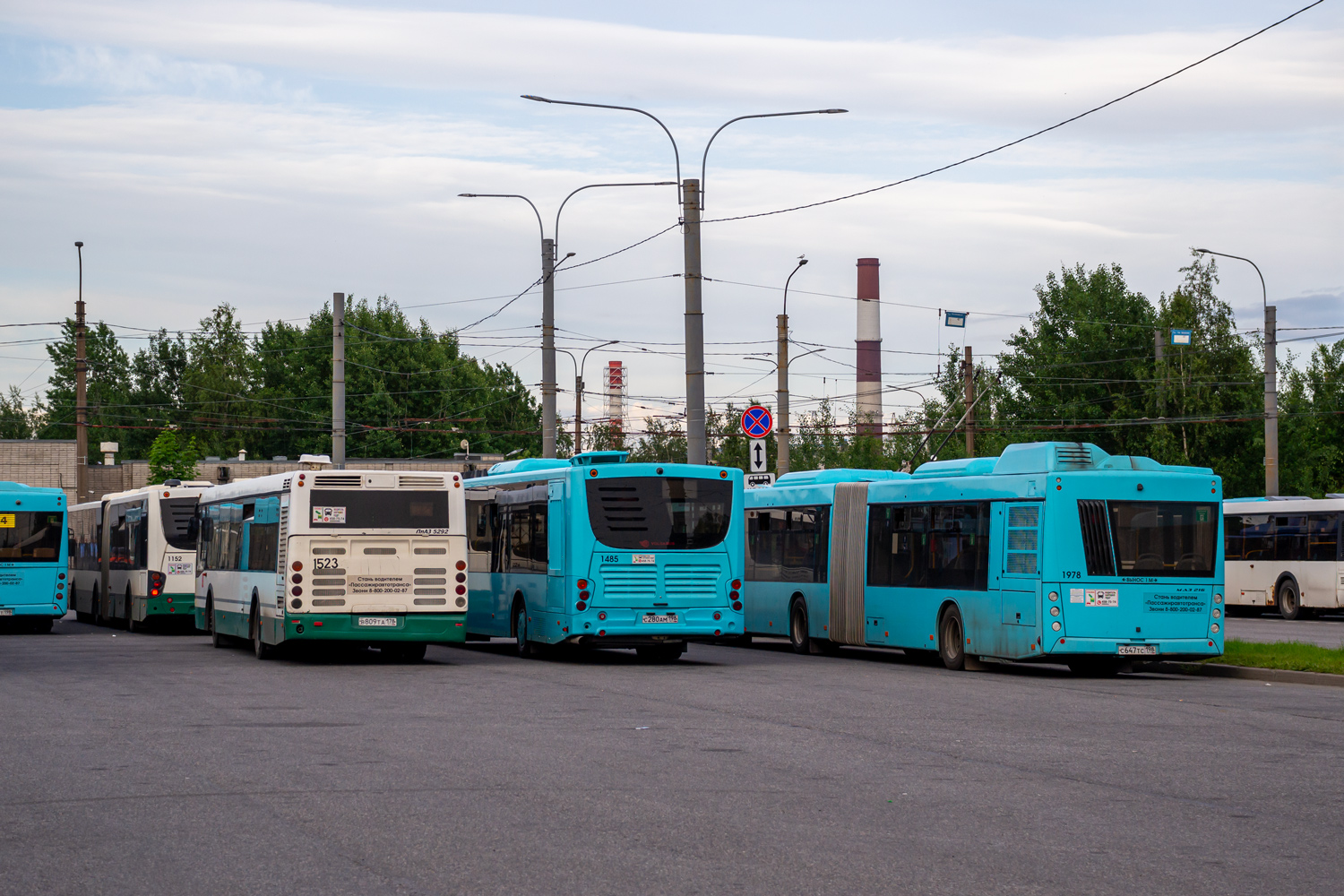 Санкт-Петербург, ЛиАЗ-5292.60 № 1523