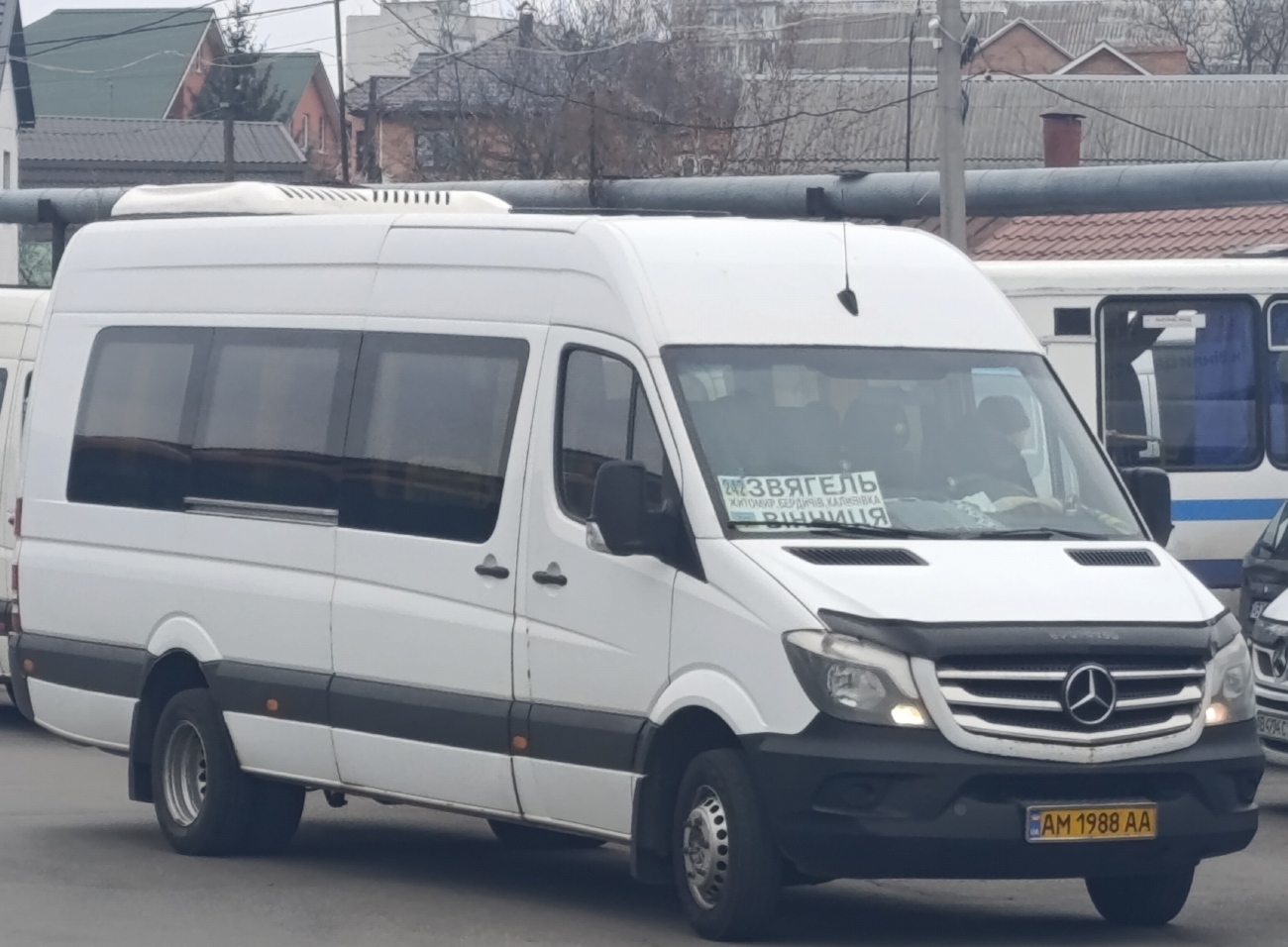Житомирская область, Mercedes-Benz Sprinter W906 516CDI № AM 1988 AA