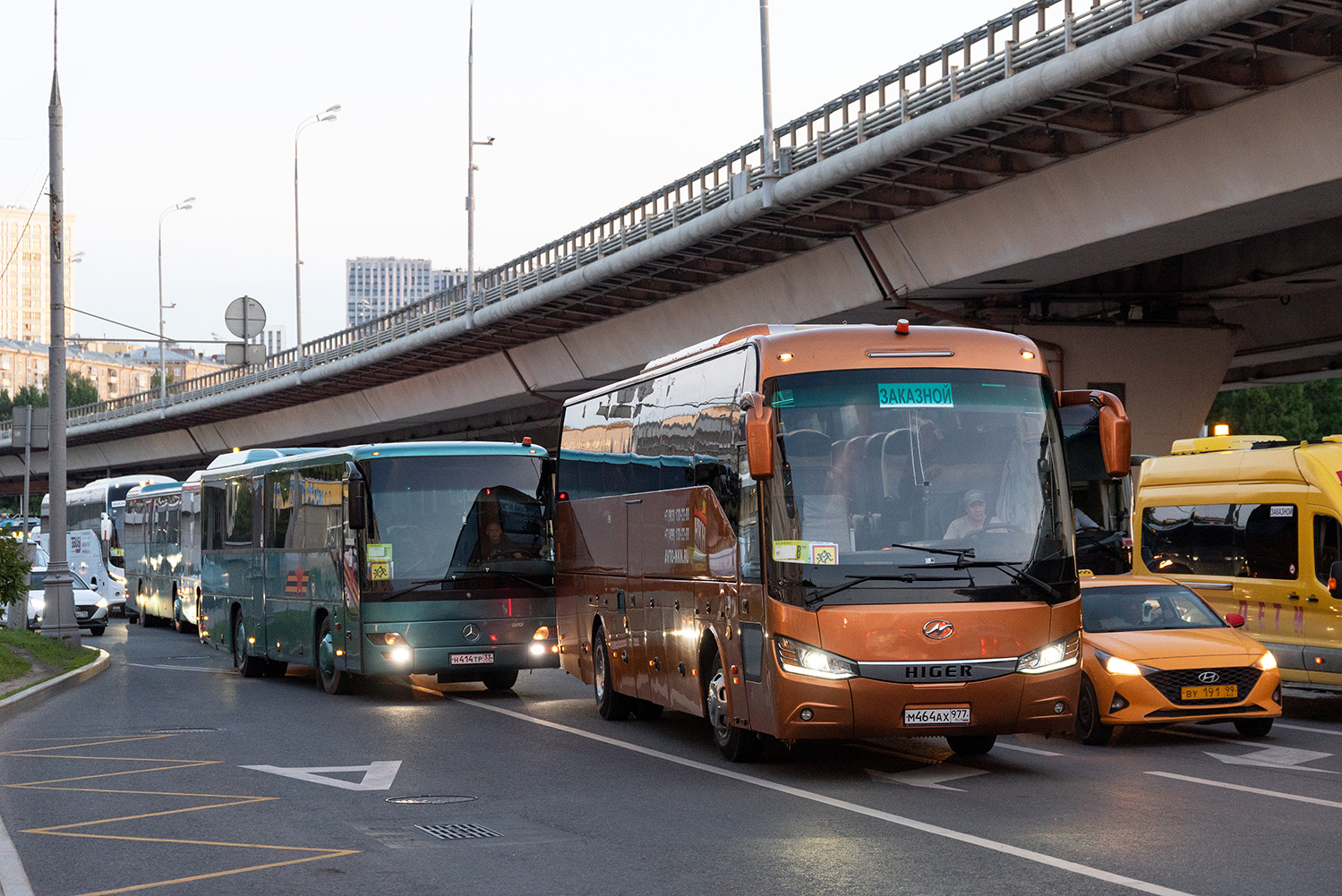 Москва, Higer KLQ6128LQ № М 464 АХ 977