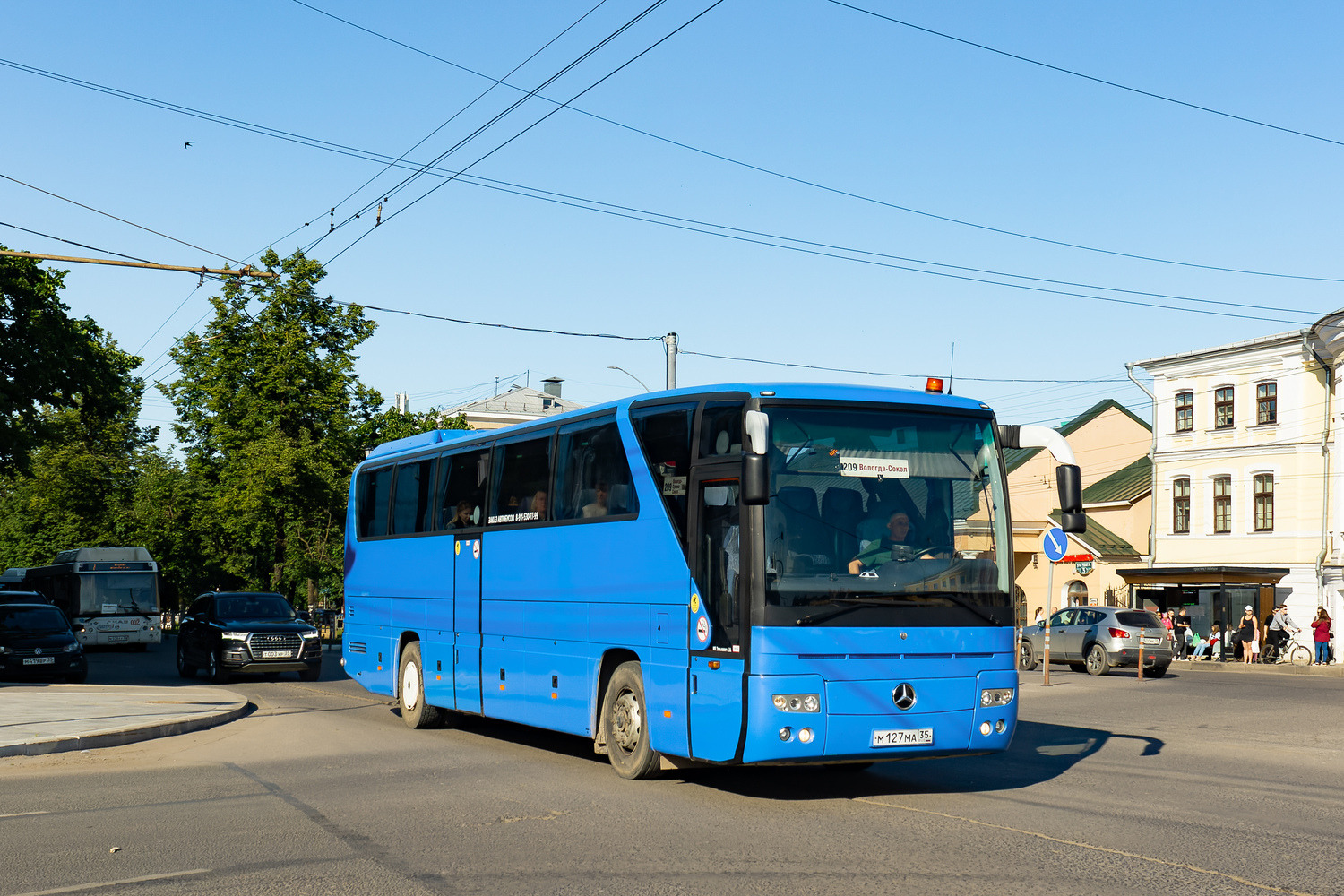 Вологодская область, Mercedes-Benz O350-15RHD Tourismo № М 127 МА 35