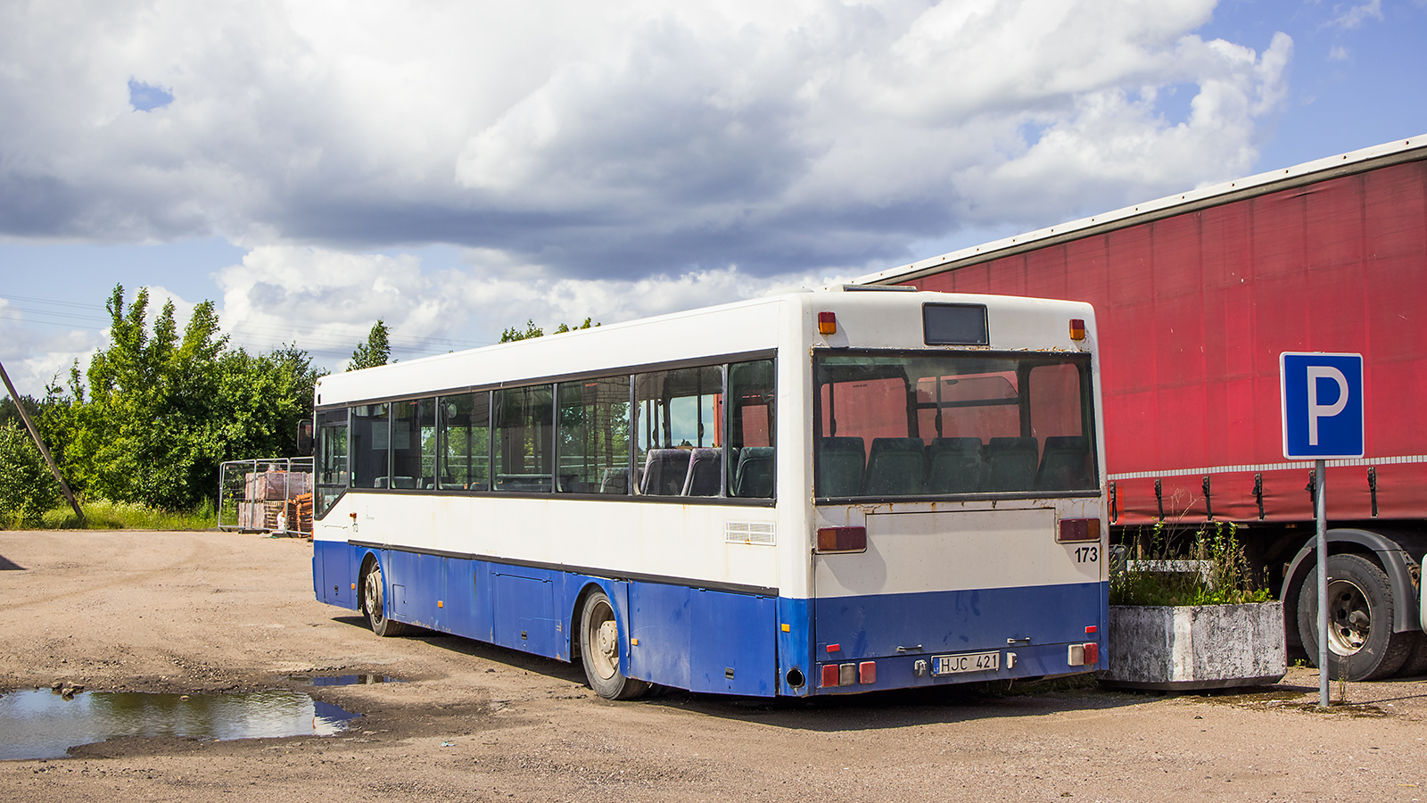 Литва, Mercedes-Benz O405 № 173