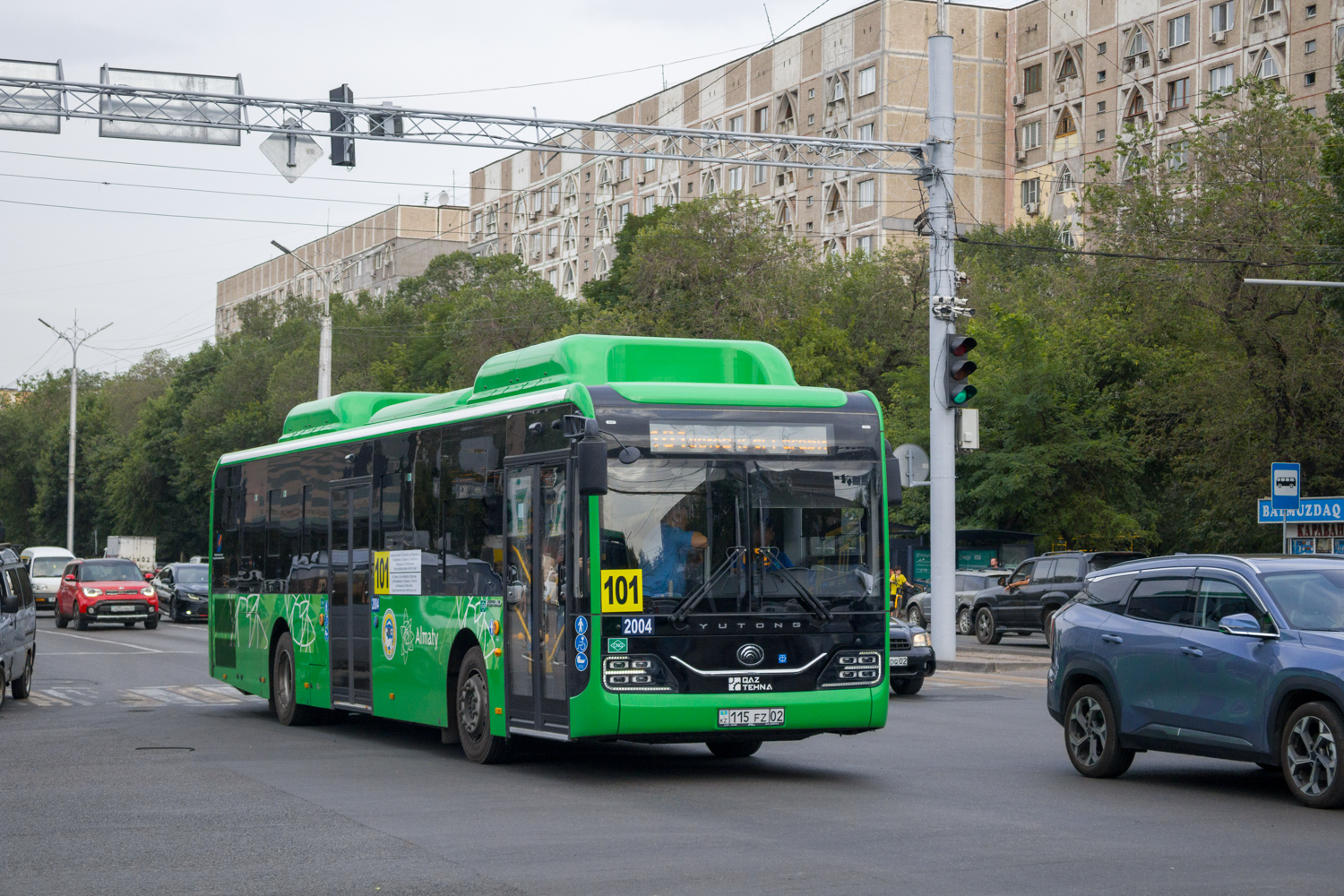 Алматы, Yutong ZK6126HG (QazTehna) № 2004