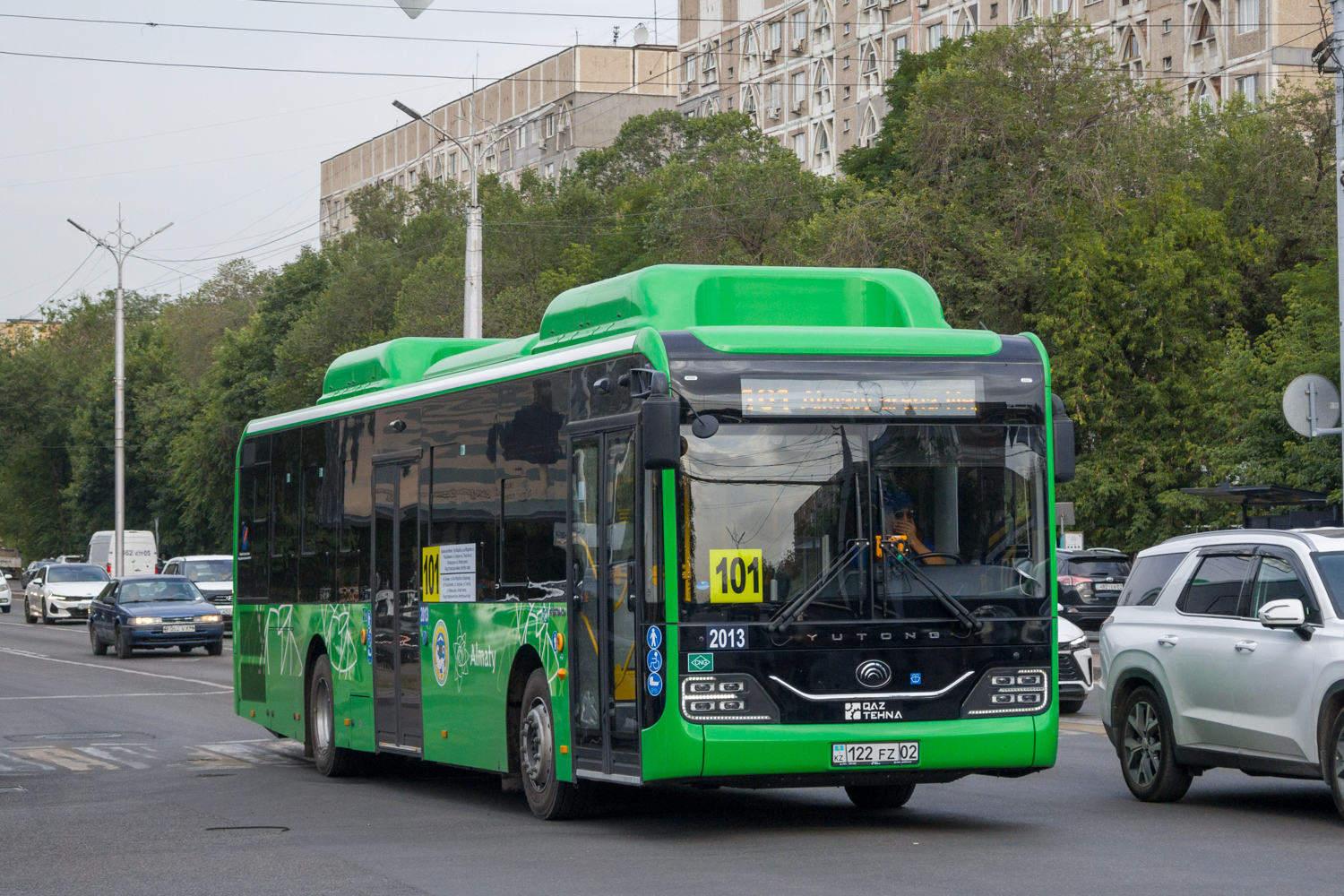 Алматы, Yutong ZK6126HG (QazTehna) № 2013