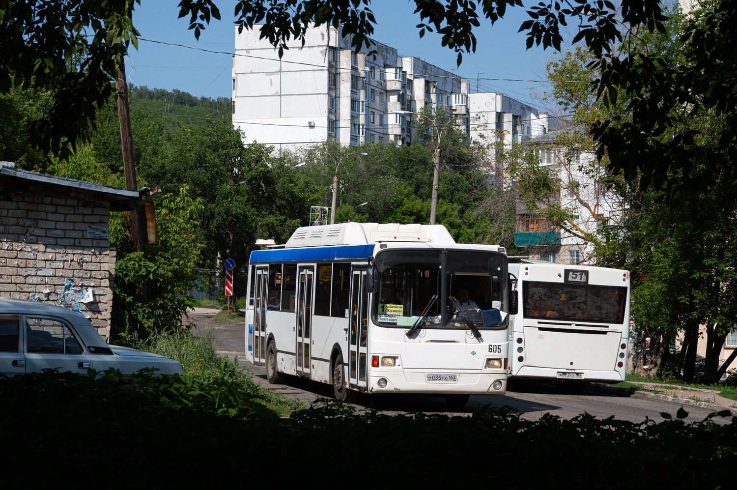 Самарская область, ЛиАЗ-5293.70 № 605