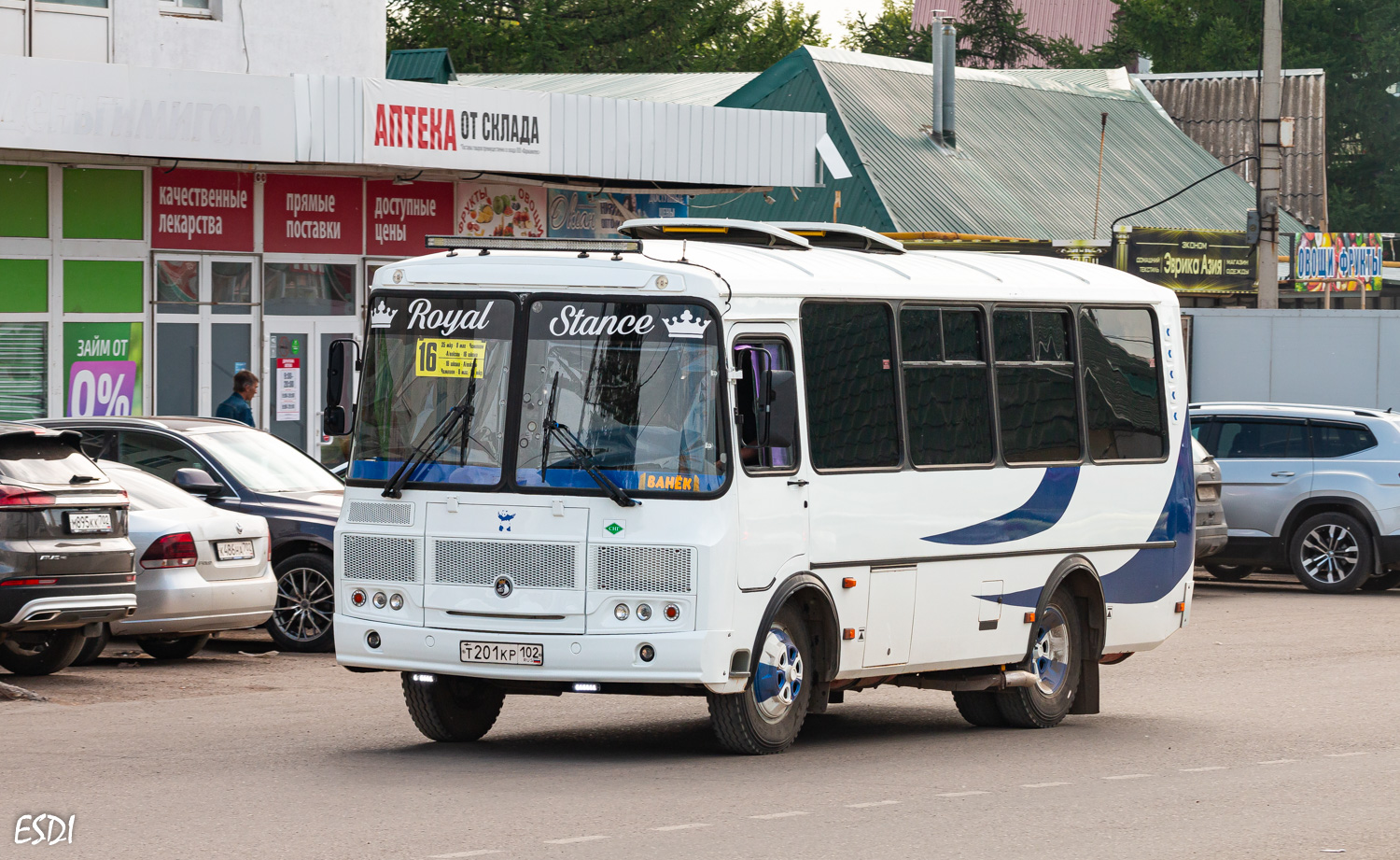 Башкортостан, ПАЗ-320540-22 № Т 201 КР 102