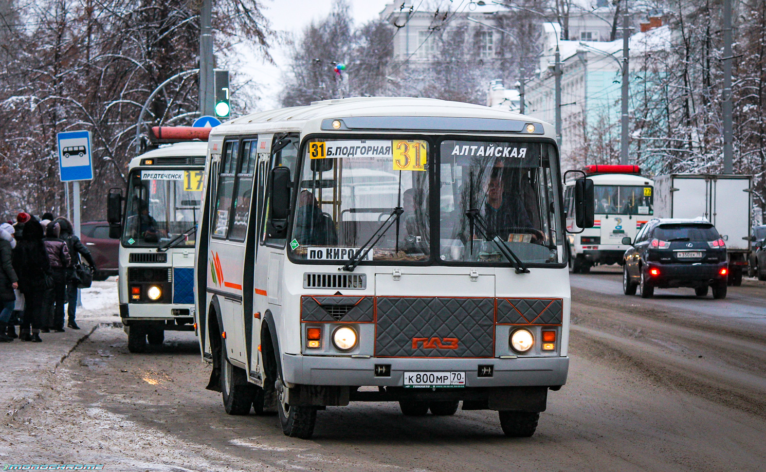 Томская область, ПАЗ-32054 № К 800 МР 70