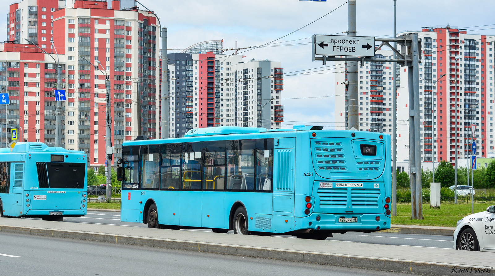 Санкт-Петербург, Volgabus-5270.G2 (LNG) № 6451