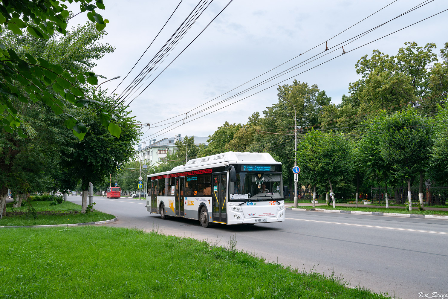 Рязанская область, ЛиАЗ-5292.67 (CNG) № 1257