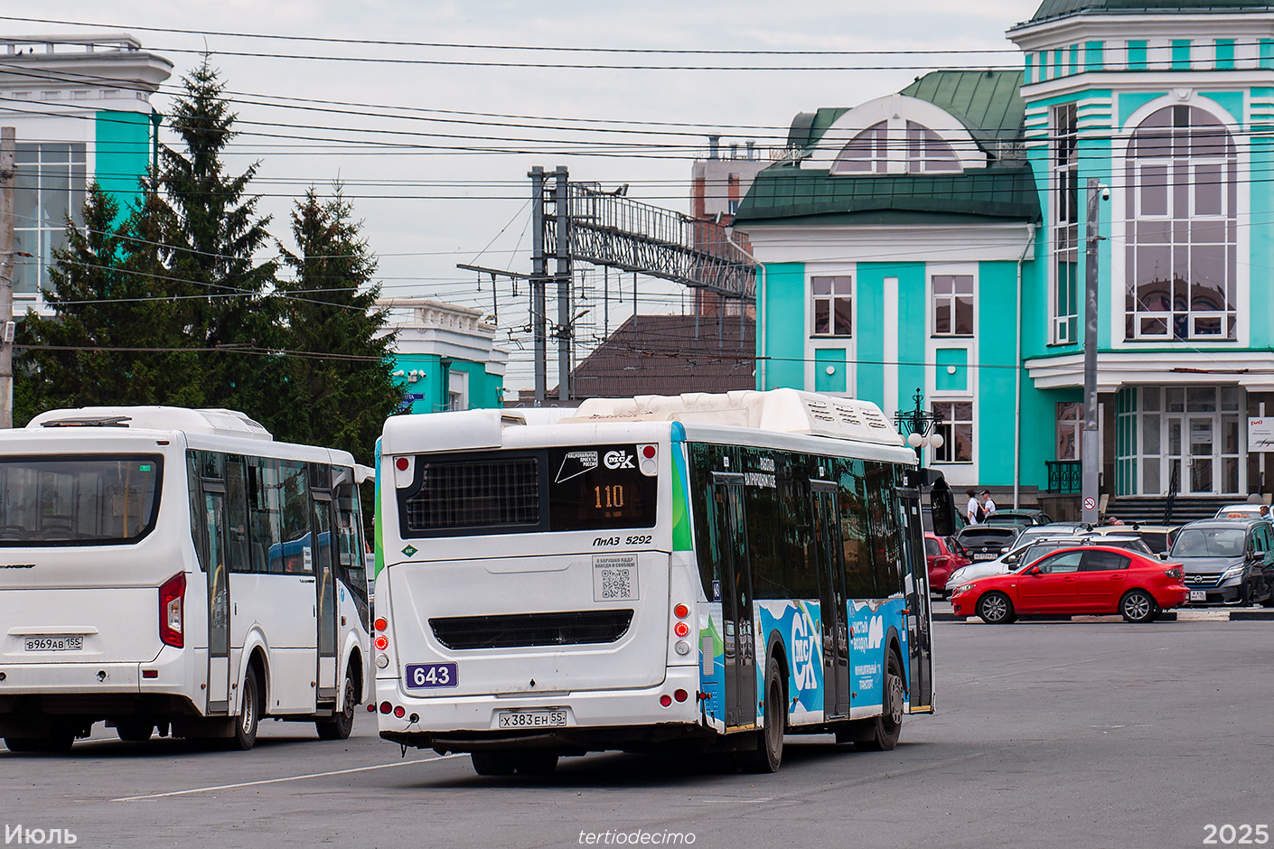 Омская область, ЛиАЗ-5292.67 (CNG) № 643