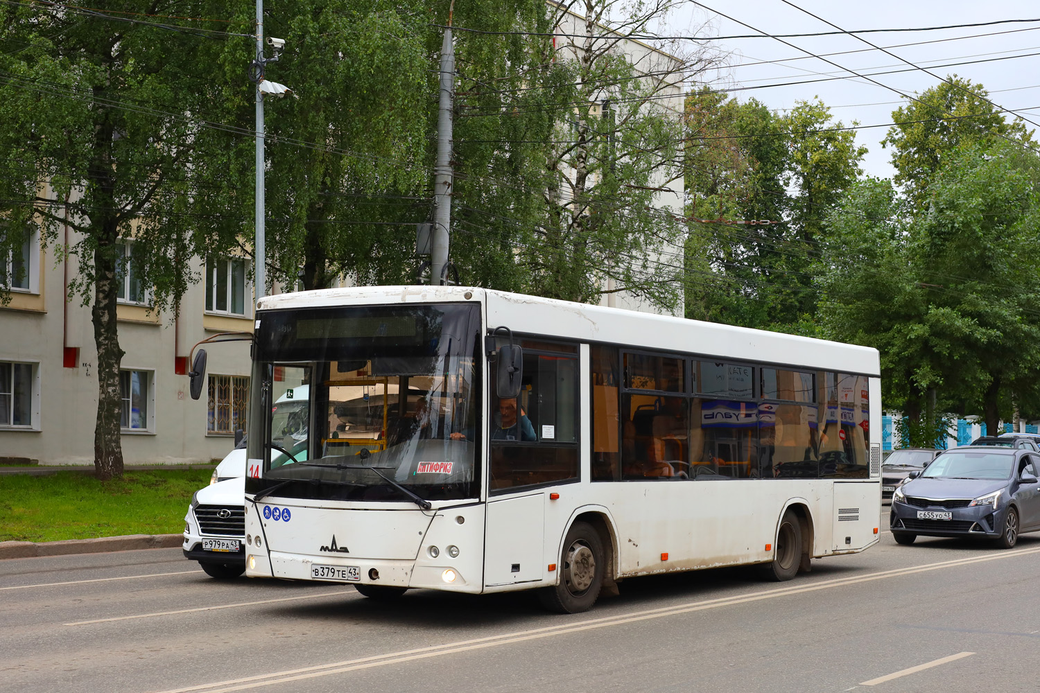 Кировская область, МАЗ-206.086 № В 379 ТЕ 43