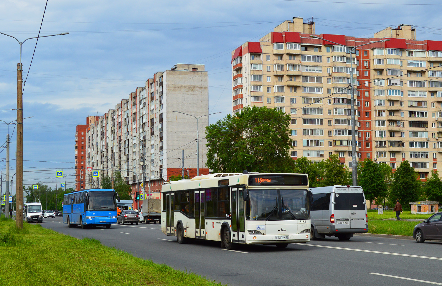 Санкт-Петербург, МАЗ-103.486 № 8166