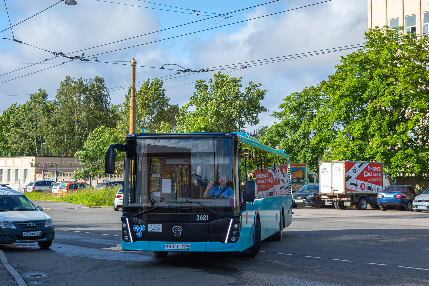 Санкт-Петербург, ЛиАЗ-5292.65 № 3621