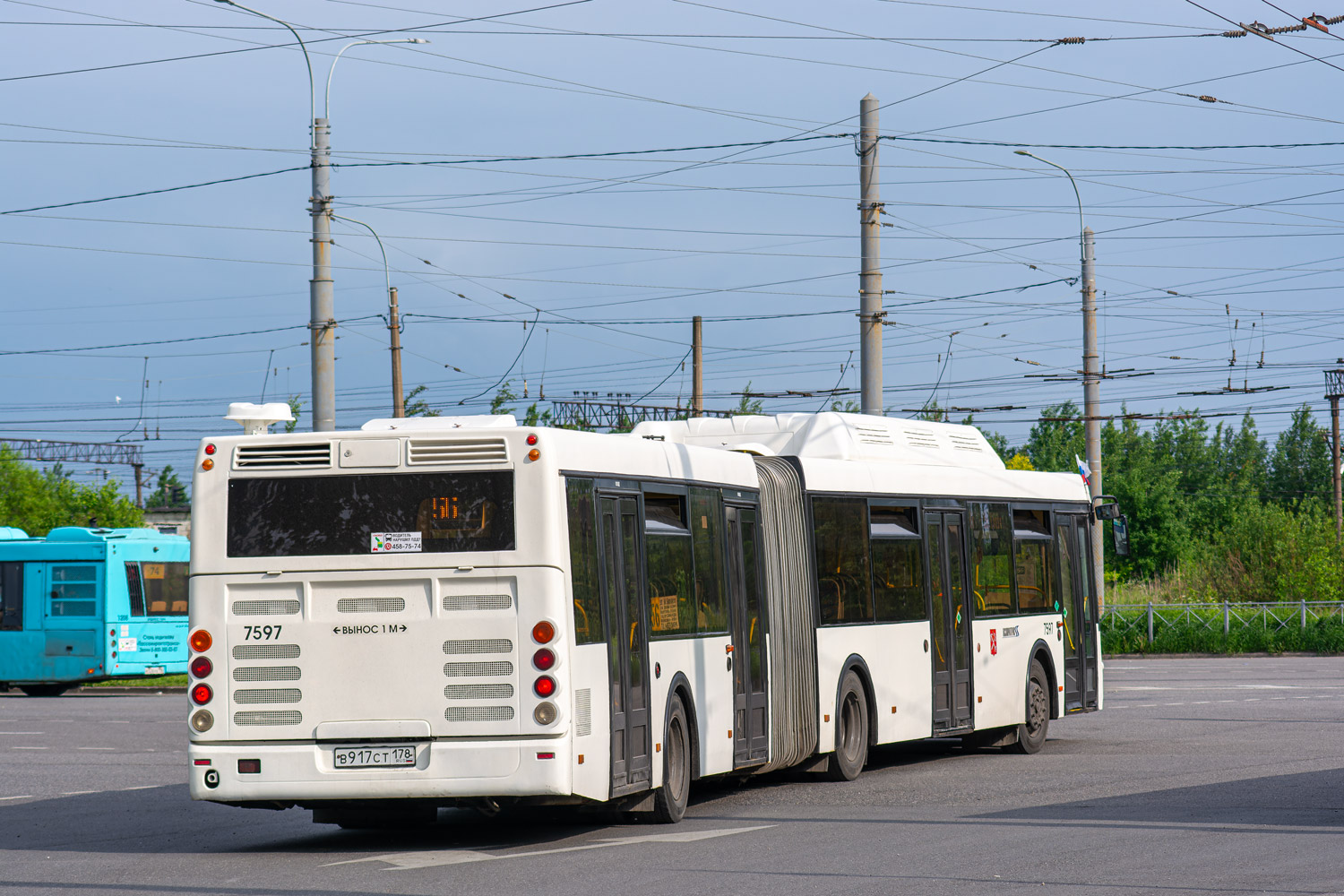 Санкт-Петербург, ЛиАЗ-6213.71 № 7597