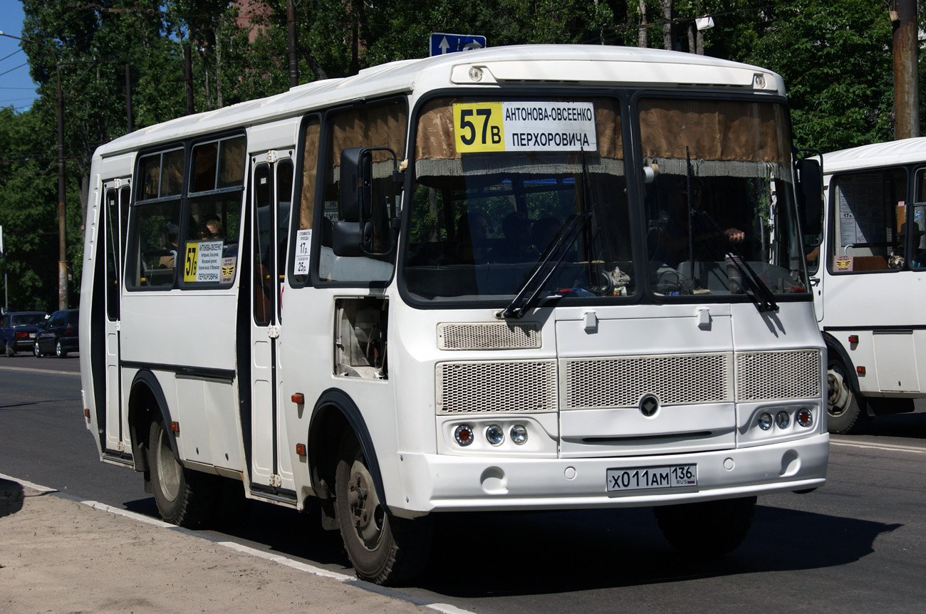 Воронежская область, ПАЗ-32054 № Х 011 АМ 136
