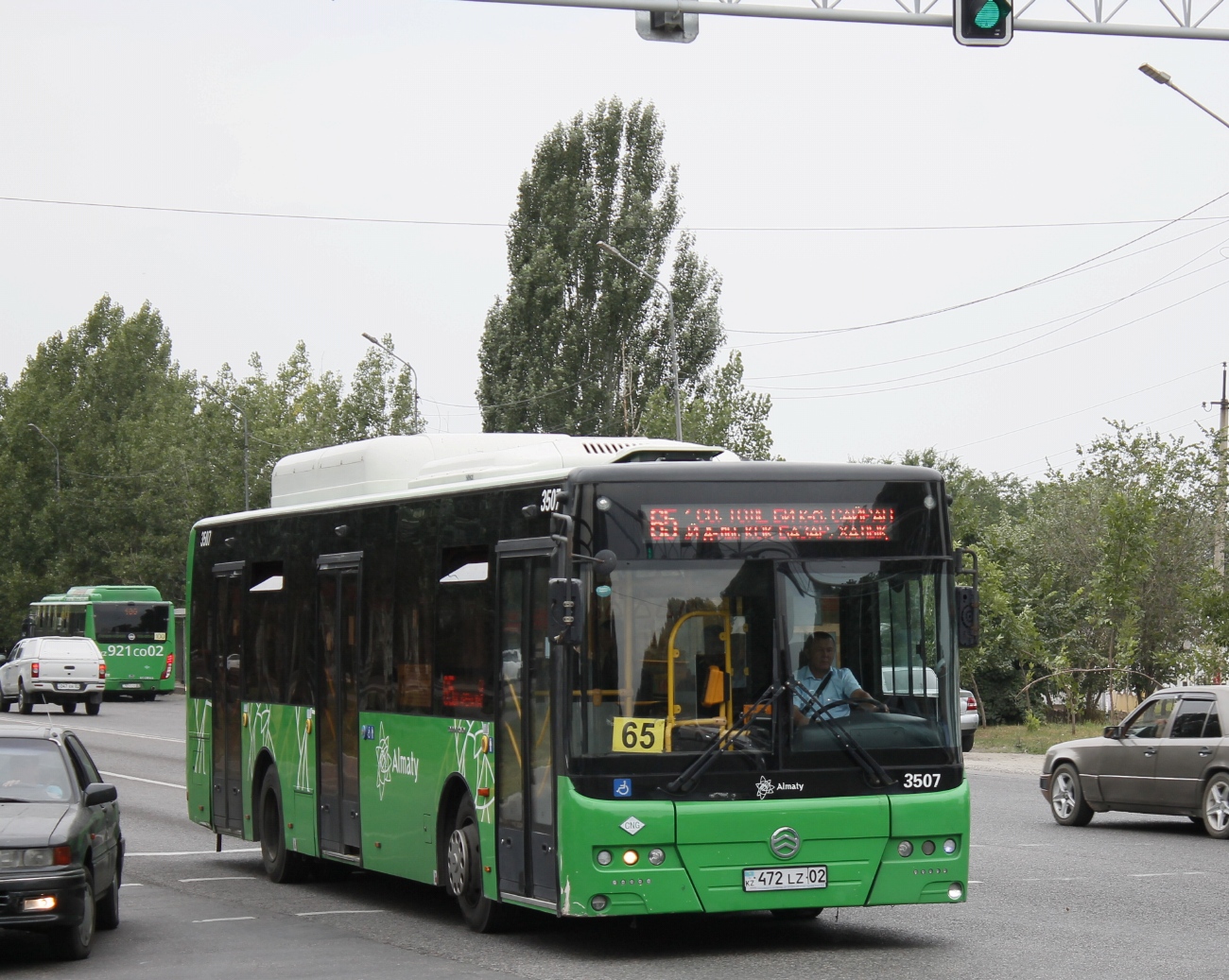 Алматы, Golden Dragon XML6125CN (Hyundai Trans Auto) № 3507