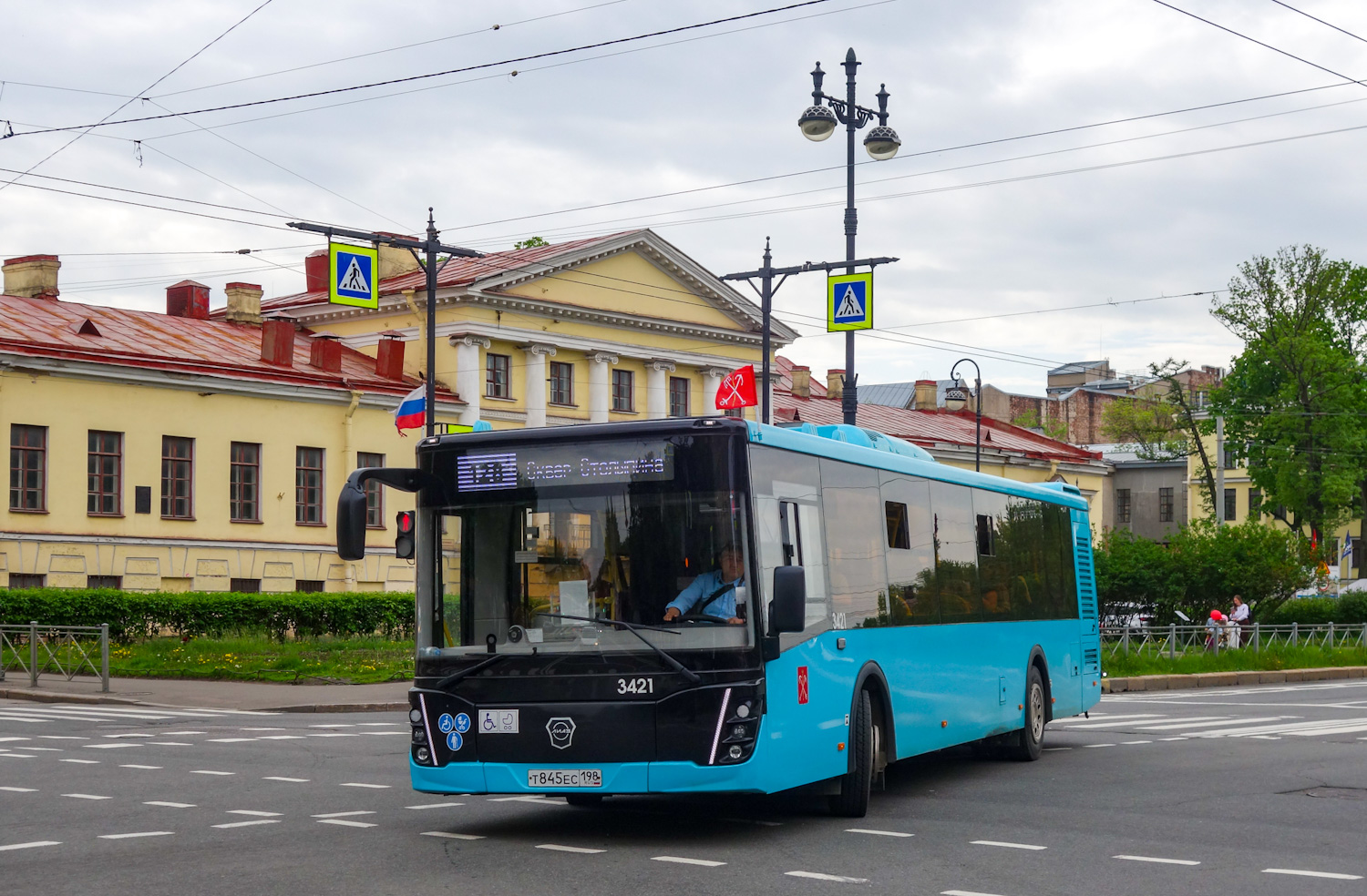 Санкт-Петербург, ЛиАЗ-5292.65 № 3421