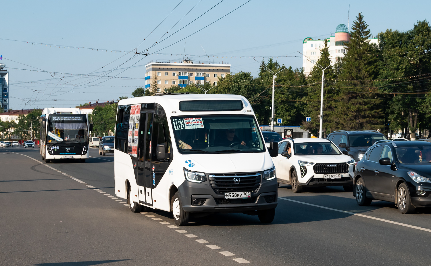Башкортостан, ГАЗ-A68R52 City № М 938 КА 702