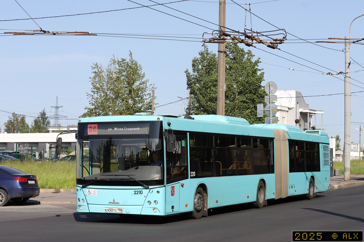 Санкт-Петербург, МАЗ-216.066 № 2210