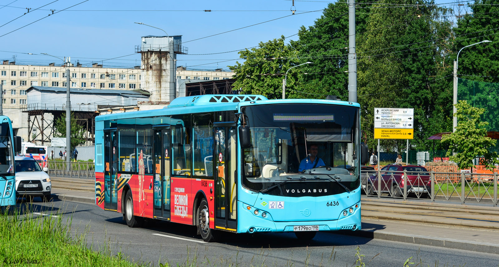 Санкт-Петербург, Volgabus-5270.G2 (LNG) № 6436