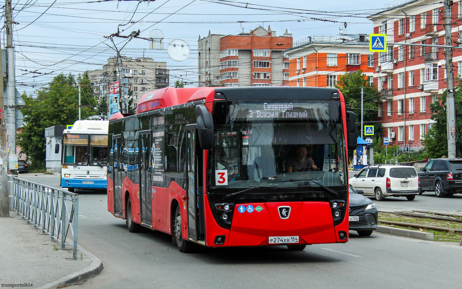 Новосибирская область, НефАЗ-5299-40-57 (CNG) № Р 274 ХВ 154