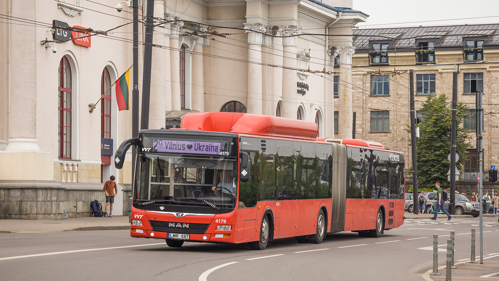 Литва, MAN A23 Lion's City G NG313 CNG № 4179