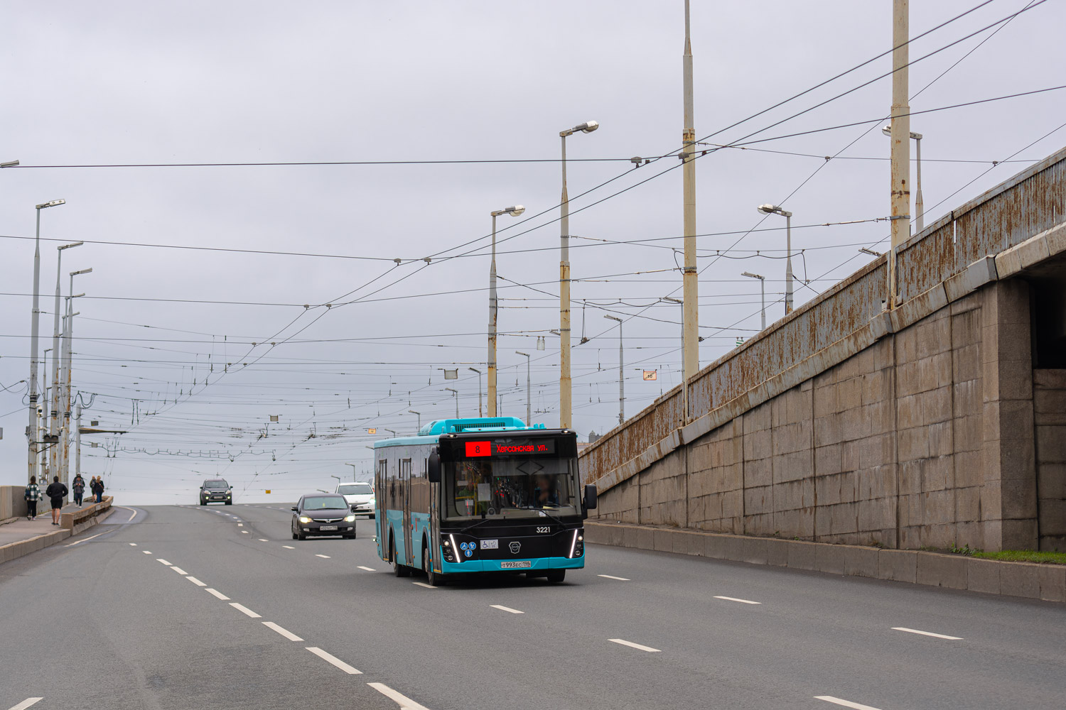 Санкт-Петербург, ЛиАЗ-5292.65 № 3221