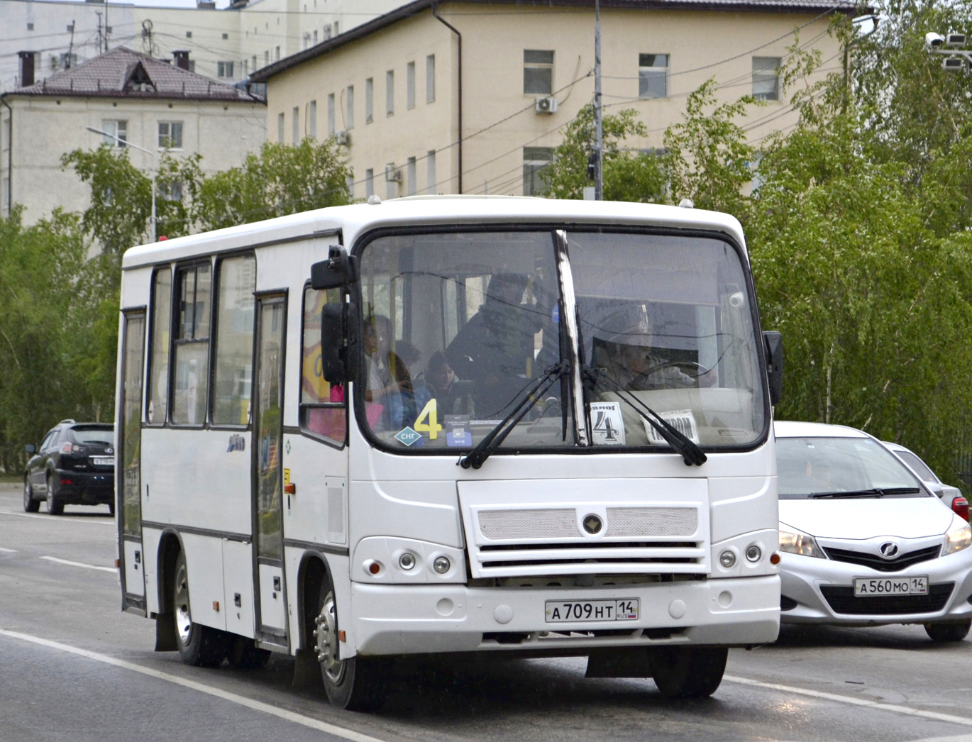Саха (Якутия), ПАЗ-320302-08 № А 709 НТ 14