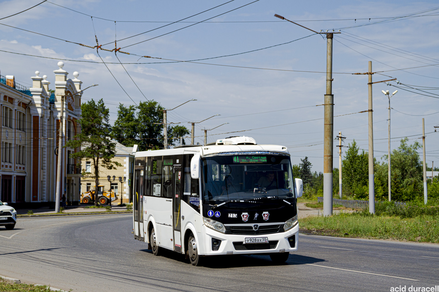 Омская область, ПАЗ-320435-04 "Vector Next" № 215
