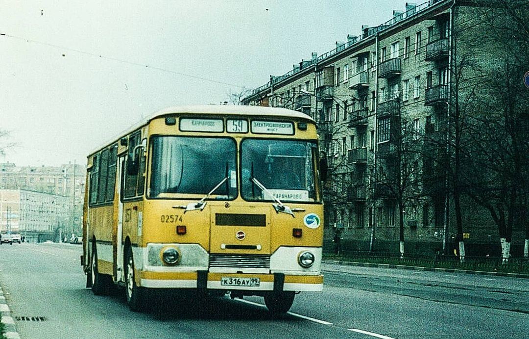 Москва, ЛиАЗ-677М № 02574