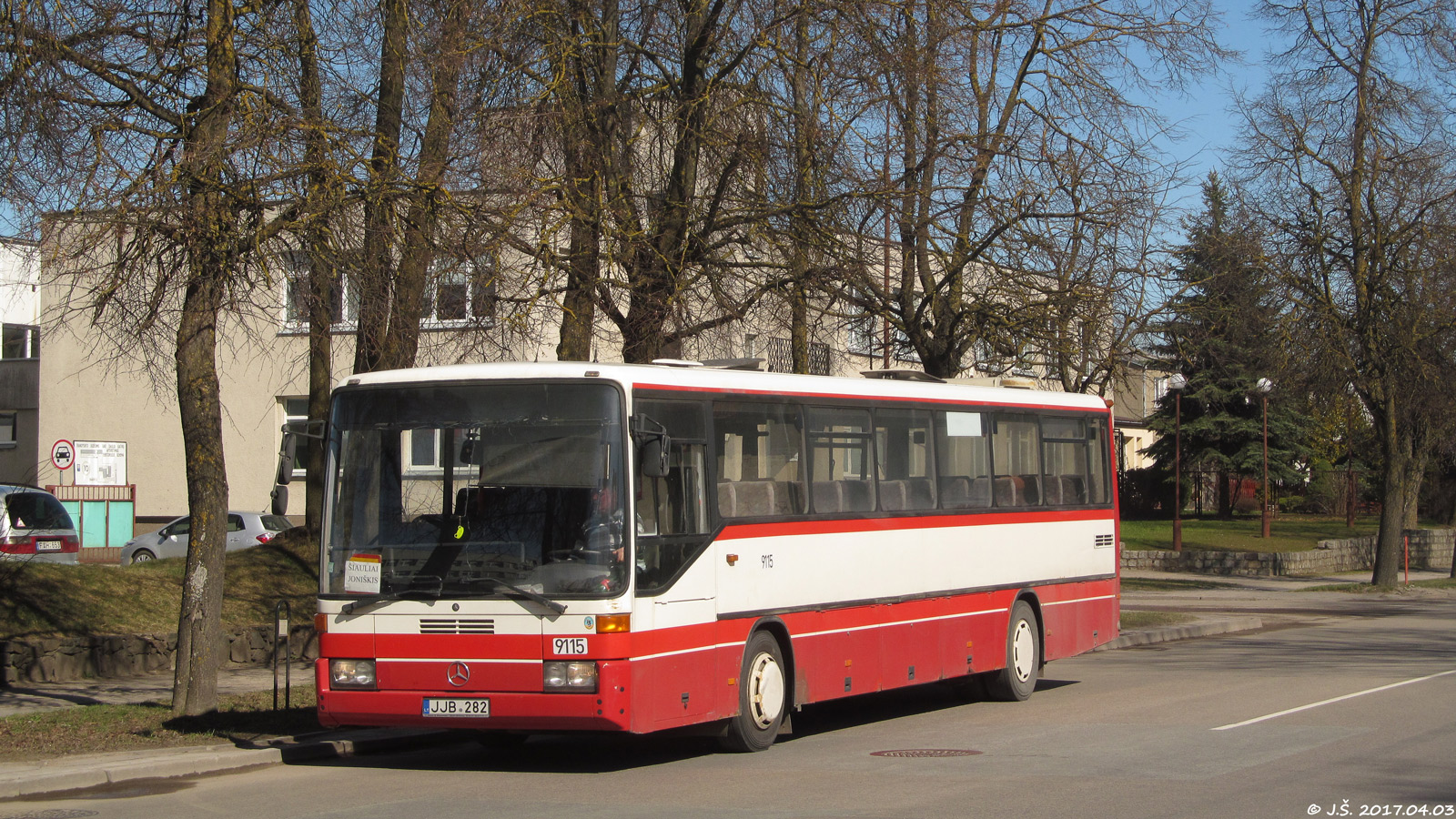 Литва, Mercedes-Benz O408 № JJB 282