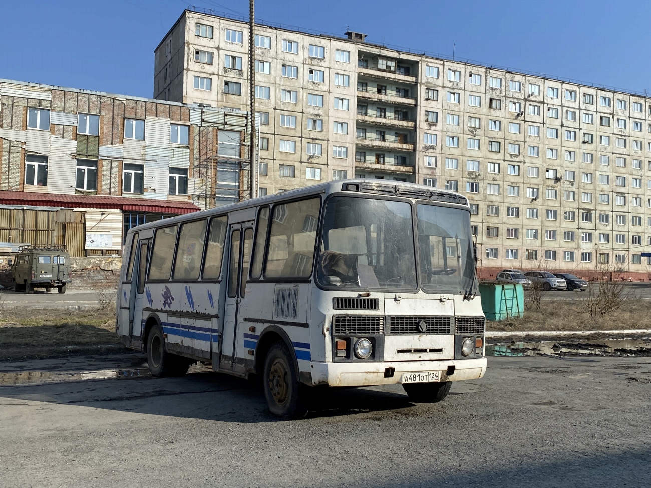 Красноярский край, ПАЗ-4234 № А 481 ОТ 124