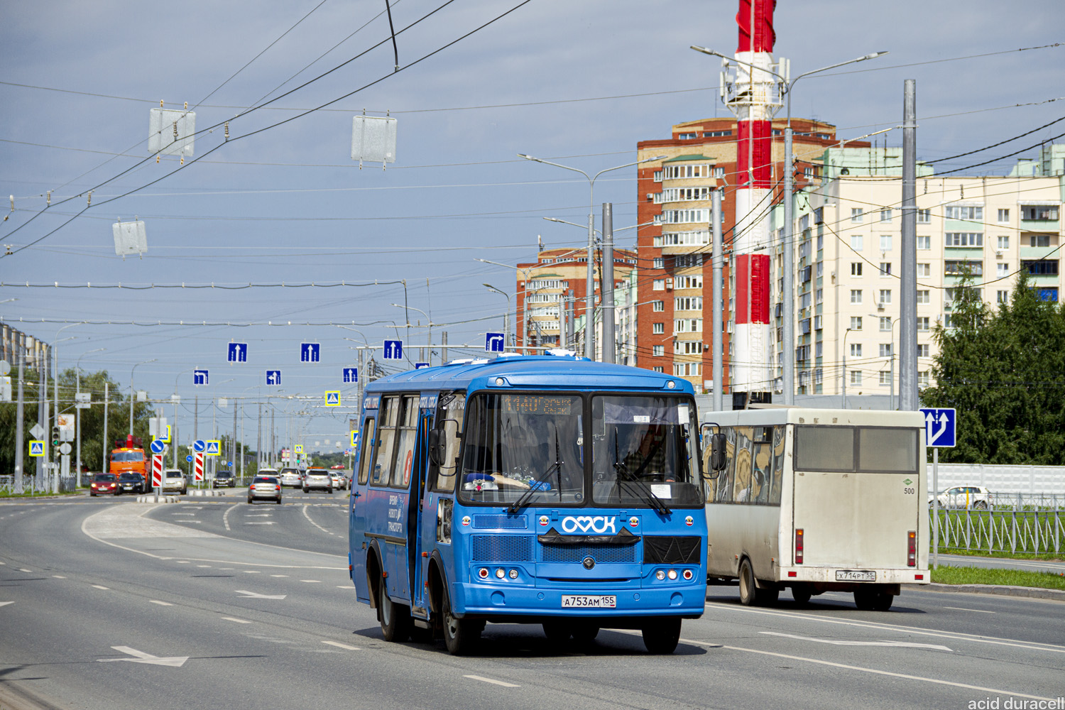 Омская область, ПАЗ-32053 № 1117