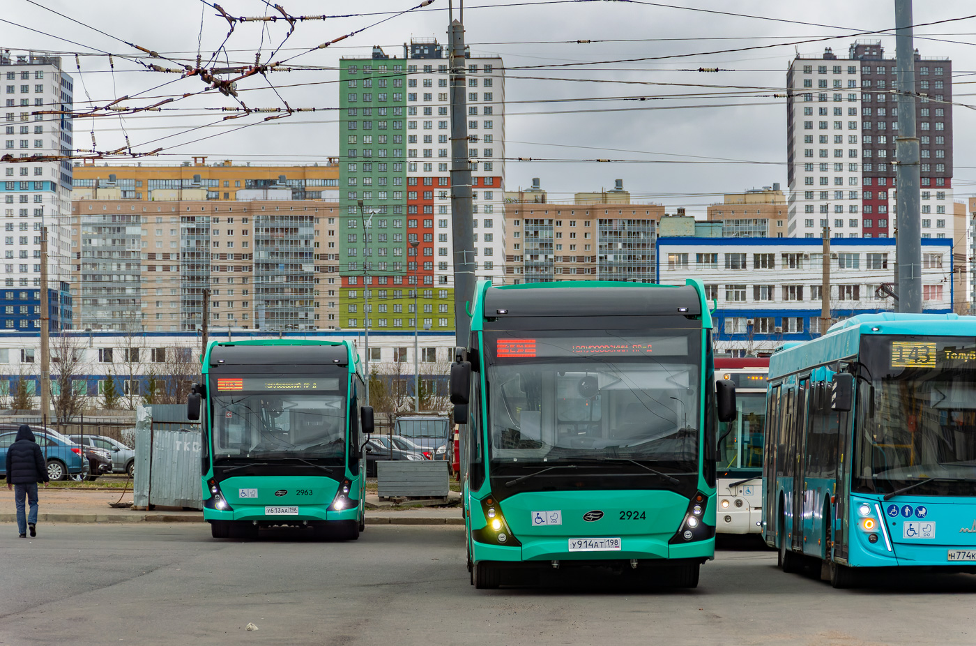 Санкт-Петербург, 5298.02 "Сириус" № 2924; Санкт-Петербург, 5298.02 "Сириус" № 2963