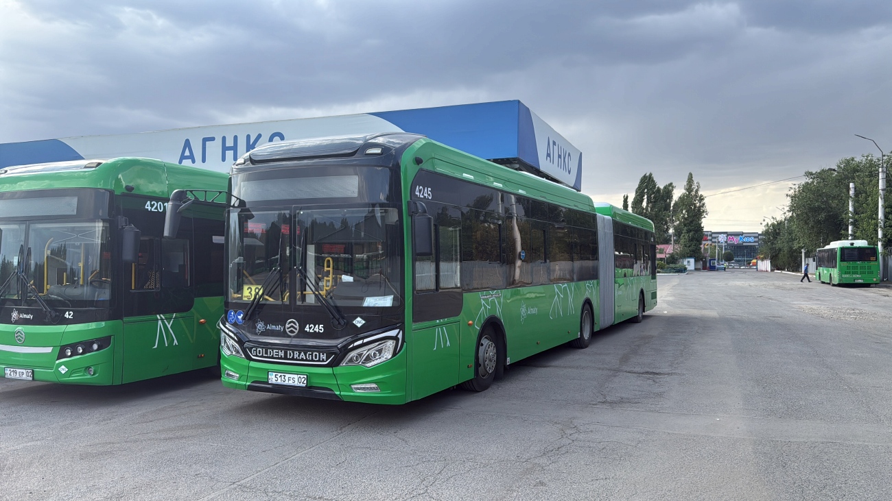 Алматы, Golden Dragon XML6185J13C (Hyundai Trans Auto) № 4245