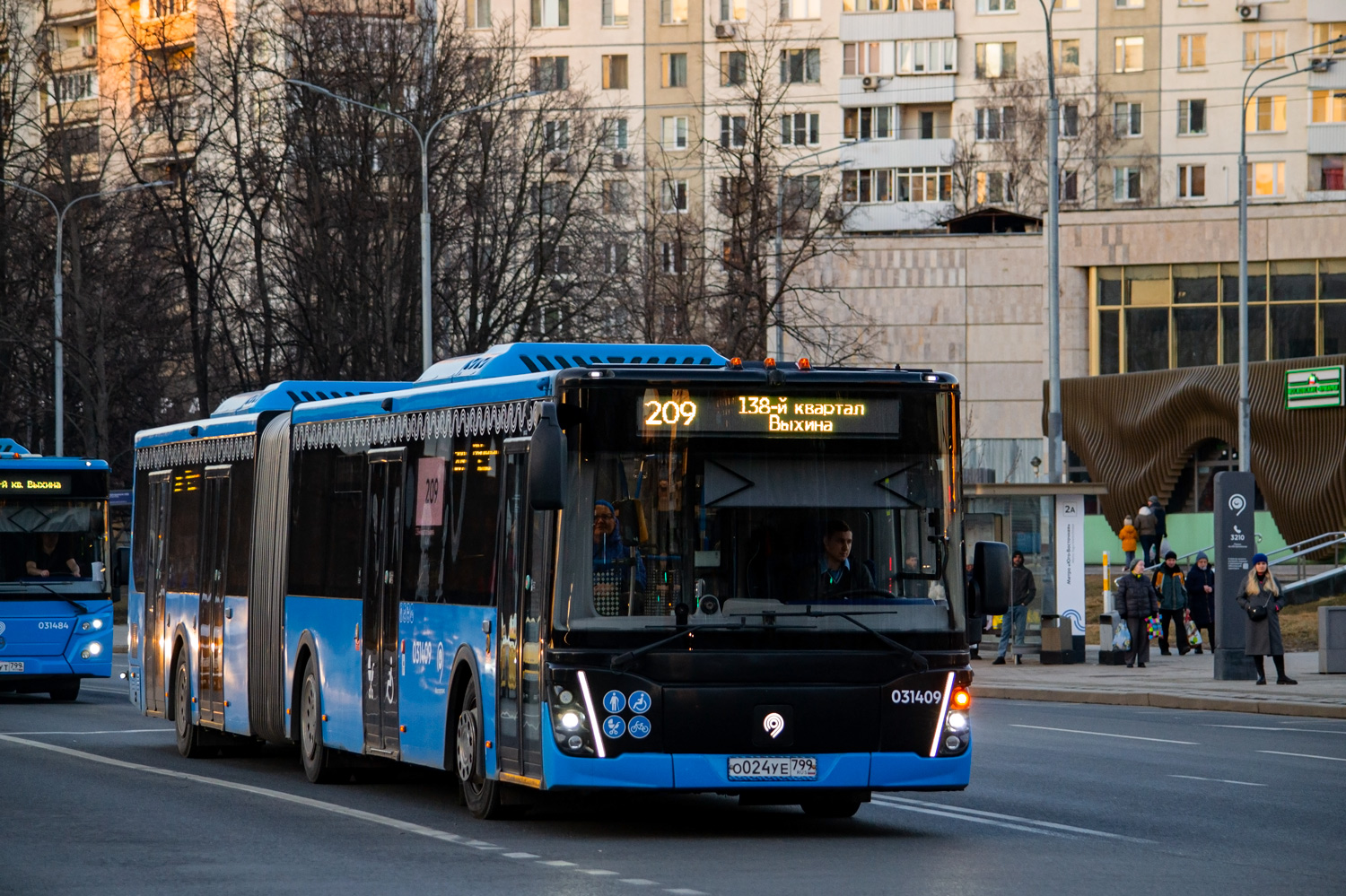 Москва, ЛиАЗ-6213.65 № 031409