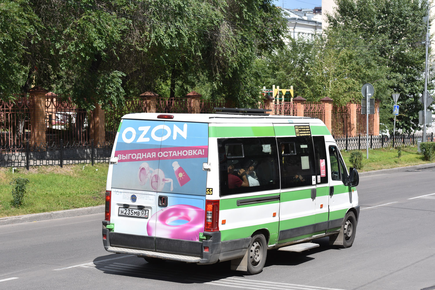 Бурятия, FIAT Ducato 244 CSMMC-RLL, -RTL № Н 235 МВ 03