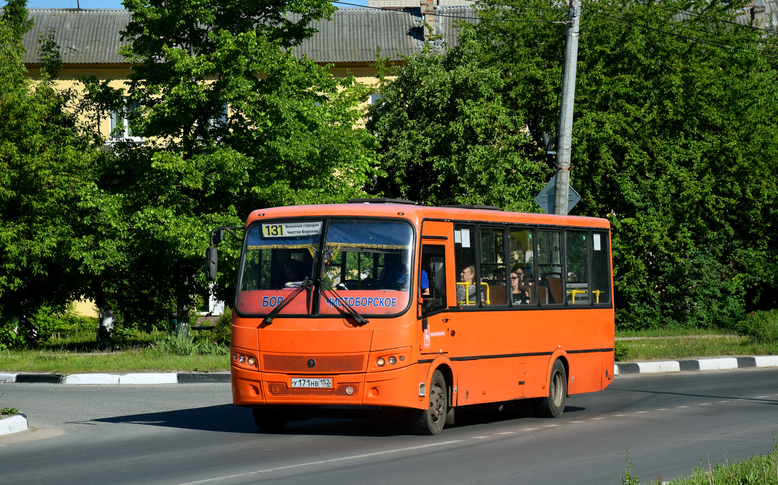Нижегородская область, ПАЗ-320414-05 "Вектор" (1-2) № У 171 НВ 152