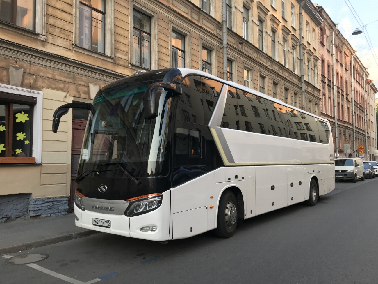 Санкт-Петербург, King Long XMQ6129Y № Е 624 РК 198